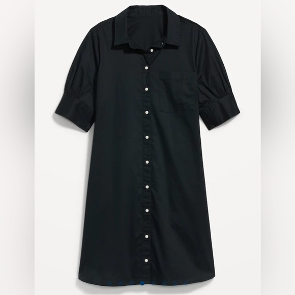 Old Navy Dresses & Skirts - Old Navy Short Sleeve Shirt Dress in black, size M